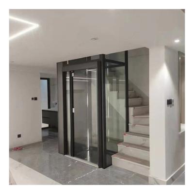 China Passenger Easy Operation Customized Small 2-4 Floors Home Elevator Indoor/Outdoor Electric Cheap Residential Elevator For Sale for sale