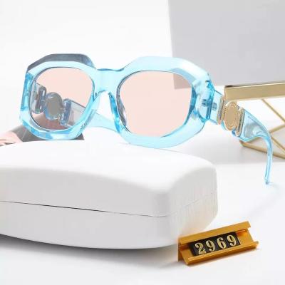 China Fashion sunglasses fashion ladies sunglasses famous designer brands men's luxury glass sunglasses high quality folding luxury sunglasses for wom for sale