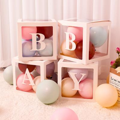 China Recycled Materials Wedding Engagement Party Balloons Surprise Romantic Paper Gift Box for sale