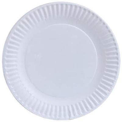 China White Or Natural Disposable Party Sugarcane Bagasse Disposable Cheap Paper Plates for sale