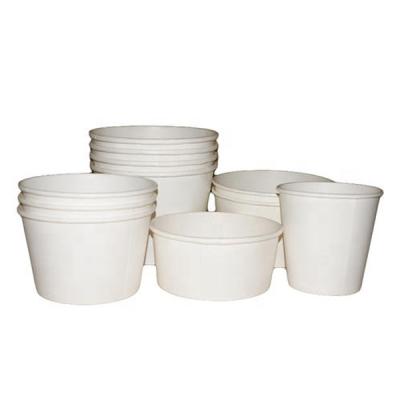 China Eco-friendly Recycled Materials Kraft Paper Bowl Packaging Disposable Cup Take Out Salad Bowl With Lid for sale