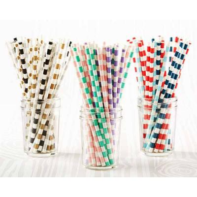 China New Design Eco-friendly Straw For Hot Drinking Paper Straws for sale