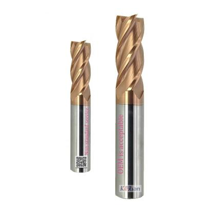 China Factory Hot Sale 3 Flute 8mm Ball Nose Alloy Square Tapered Flat End Mill 19mm Grinding/Cutting for sale