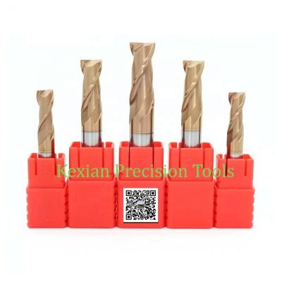 China Grinding / Cutting Chinese Factory Tapere Flat Hrc55 Trepanning Alloy Square End Mill for sale