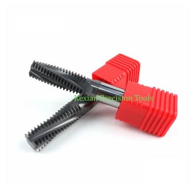 China Factory Hot Sale Grinding/Cutting With Alloy Straight Teeth 3mm Square Cutter Shank Flat End Mill for sale