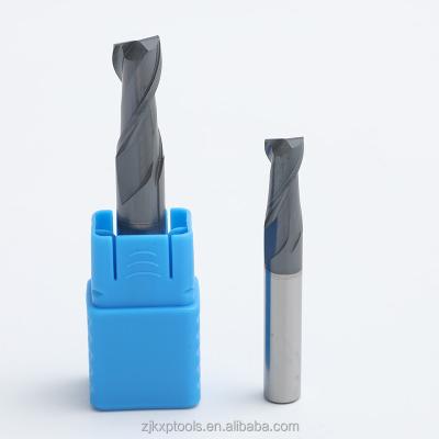 China Slotting Side Milling/Face Milling Kexian 2 HRC52 Flute Segment Square Flat Carbide Solid Alloy Milling Cutters CNC Cutting Tool Bits for sale