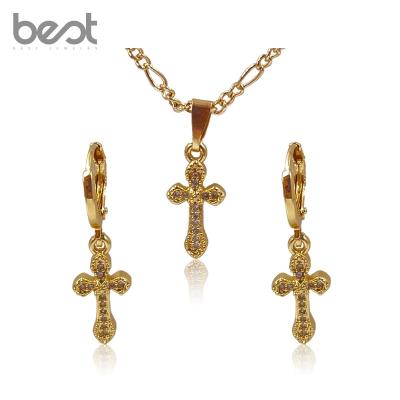 China 2022 Summer Hiphop Jewelry Virgin Mary Religious Jewelry Dubai Jewelery 18k Set Necklace And Earring Sets European Jewelry Sets for sale