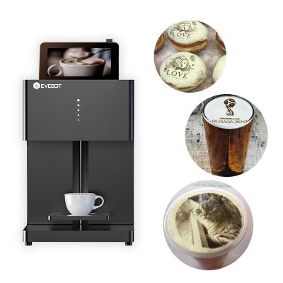 China Coffee Cake Printer DIY 3D Printer Digital Inkjet Printers Latte Color Coffee Printer Automatic Selfie Coffee Milk Tea Edible Printing Machine for sale