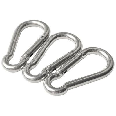 China High Quality Hot Sale Durable Squash Style Cheap Nut Reinforced Stainless Steel Safety Spring Buckle for sale