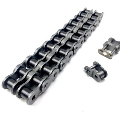 China Building Material Stores STANDARD SHORT PITCH PRECISION ROLLER CHAINS A Series Duplex Roller Chains 80-2 Pitch 25.4mm for sale