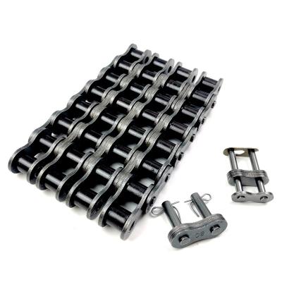 China Building Material Stores ISO ANSI MN45 TRANSMISSION MN40 CHAIN ​​FABRICATION QUADRUPLE WIDE CHAIN ​​WITH BLASTING SURFACE PREPARATION for sale