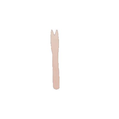 China Wooden Fruit Mini Tool Wooded Chip Fork Disposable Biodegradable Disposable Wooden Fork Birch for sale