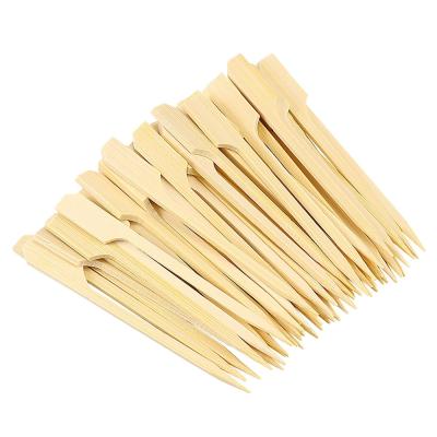 China Easily Cleaned Bamboo Turkish Kabab Skewer Disposable Dish Bamboo Barbecue Wooden Skewer for sale