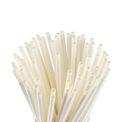 China Disposable Home Use Paper Drinking Straw Eco Friendly Jerami Kertas White Paper Straws for sale