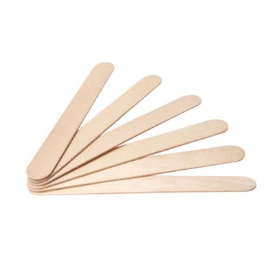 China Large Eco-friendly Medical Sterilized Disposable Wooden Spatulas Birchwood Spatulas Wooden Spatula For Shoe Polishing for sale