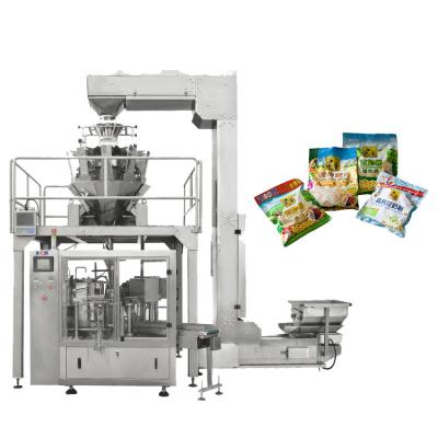 China DF-GDS Automatic Rotary Food Bag Ten Scale Premade Packaging Machine for sale