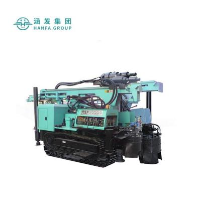 China HF200Y Multi-Function Hydraulic Multi-Function Borehole Water Well Rig 200 Meters Water Well Drilling Rig for sale