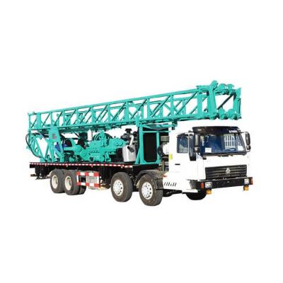 China SPC Series Rotary Drill Locomotive Vehicle Wheel Drill Rig Best Price HFSPC-1000 1000m Truck Mounted Water Well Drilling Rig Drilling Water Well Drilling Rig for sale