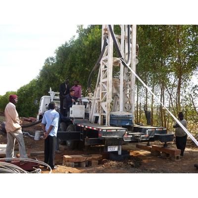 China Farms Full Hydraulic HFC600 Truck Mounted Water Well Drilling Rig 600m Deep Well Drilling Rig for sale