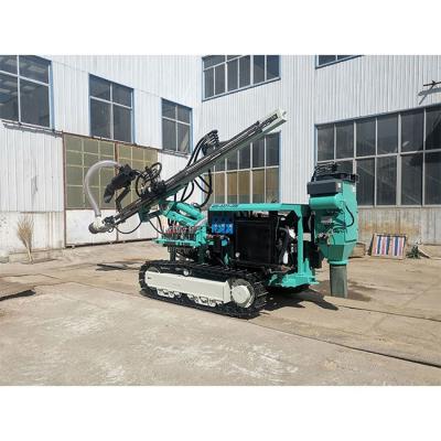 China Full HF115Y 40m Farms 2021 Hydraulic Mine Drilling Rig Blowing Down Hole Separated DTH Drilling Rig for sale