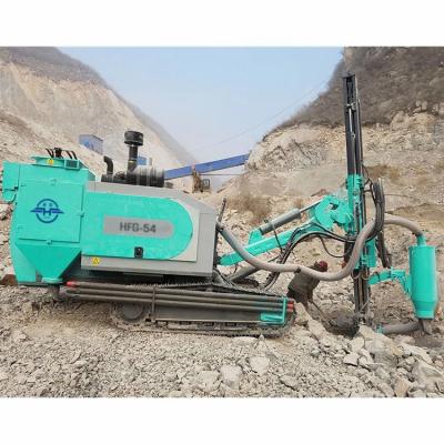 China Farms Hfg-54 Blasting Drilling 194kw Hydraulic Drilling Rig Integrated DTH Blast Hole Drilling Machine for sale