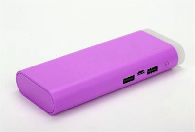 China De roze 11000 Laders van de Machtsbank, de Dubbele Bank van de de Zonne-energiemacht van USB Te koop