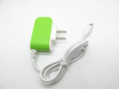 China Private Model Mobile Phone Charger Adapters 1A With Micro 5 Pin Tip for sale