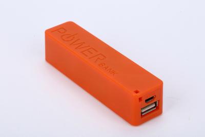 中国 2600mAh 外部力銀行普遍的な USB 李イオン電池銀行 販売のため