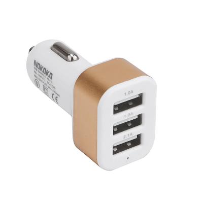 China 5V 4.1A Mobile Phone Universal USB Car Charger DC 12V - 24V USB Mobile Car Charger for sale