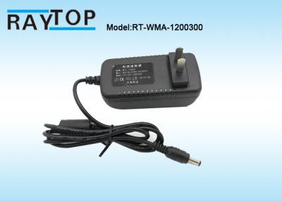 China 110V AC Input US Plug Wallmount AC/DC Power Adapter 12V 3A UL Certified for sale