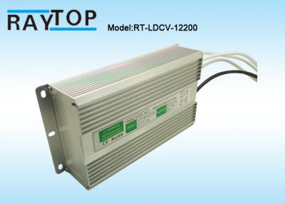 China AC 85 - 265V Input Constant Voltage LED Driver 12VDC Output High Power 200W IP67 for sale