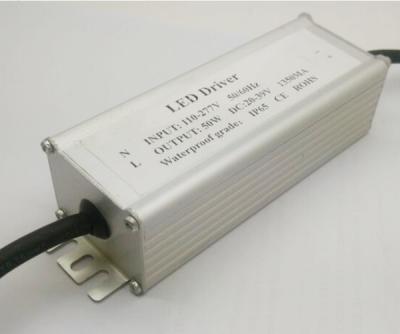 China 60W LED Power Supply Aluminum Waterproof 110V 220V to 12V LED Driver Lighting Transformer Adapter for LED Strip Lights for sale