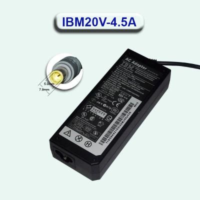 China 90w lenovo power adapter for ibm latop charger black colour 20V 4.5A tip 7.9*5.0mm for sale