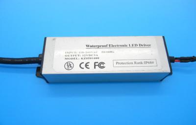 China IP68 LED Waterproof Driver Impact Resistance Short Circuit / Overvoltage Protection for sale