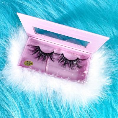 China Tstory 30MM Mink Eyelashes Custom Made Natural Pink Long Lash Packing Vendors Wholsale for sale