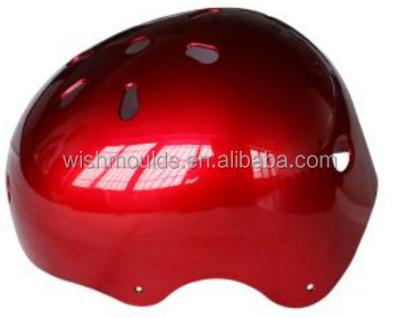 China Plastic plastic helmet for motorcycle, bicycle, plastic injection molds manufacturer, plastic mold design for free for sale