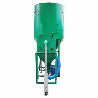 China Manual livestock farm animal feed mixer small and supply horizontal feed mixer design for sale