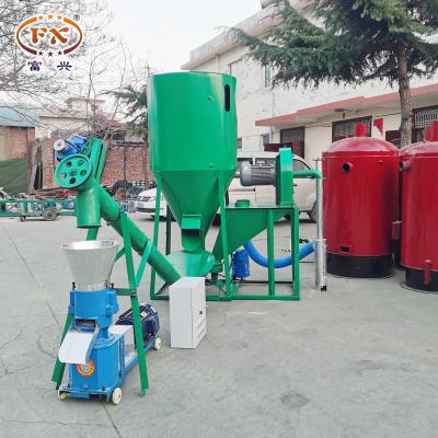 China Livestock Farm Animal Feed Pellet Machine and Complete Unit Crushing for sale