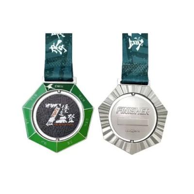 China Bespoke Climbing Award Zinc Alloy Spinning Medal for sale