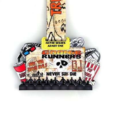 China UV Printing Fun Custom Running Medals / personalized race medals for sale