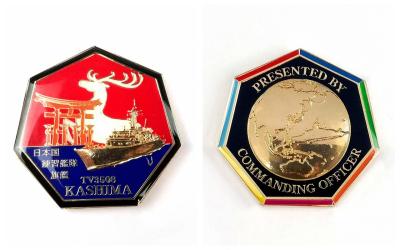 China Custom Training Vessel Commemorative Coin Nnautical Collector'S Coins for sale