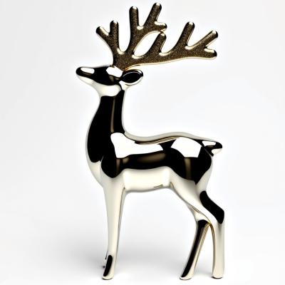 China Bring Joy Elegance To Holiday Decor With Majestic Elegance Reindeer Ornament for sale