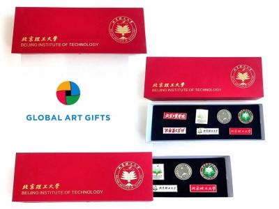 China Beijing Institute of Technology Soft Enamel Lapel Pin Set Celebrate Your Academic Pride with These Exclusive Printed Badges for sale