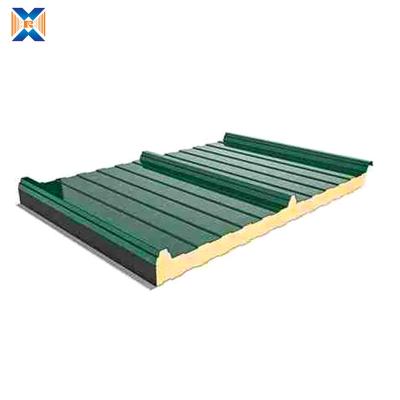 China Modern Insulated Metal Panels Roof Wall Sandwich Panels 20mm Sandwich Panel Cladding for sale