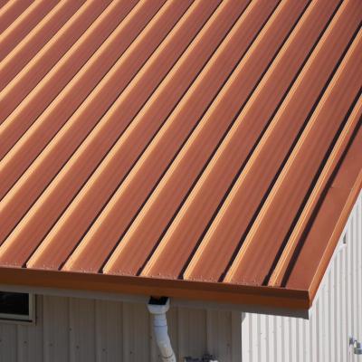 China Modern Standing Seam Roof Panel Corrugated Steel Sheet Metal Roofing Sheets for sale