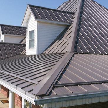 China Modern Corrugated Roofing Metal Sheet Standing Seam Metal Roofing for sale