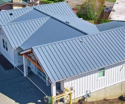 China Modern Metal Roofing Sheet Standing Seam Metal Roof Panels Corrugated Steel Sheets for sale