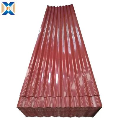 China Building or Prepainted Galvanized Structural Steel Metal Roofing Sheet Color Coated Corrugated Roofing Steel Sheets for sale