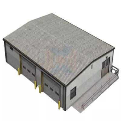 China Clear Steel Workshop Span Metal Buildings Prefab Light Steel Structure Warehouse Building for sale