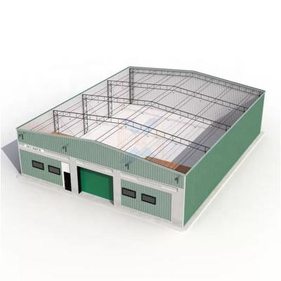 China Steel Workshop Gable Frame Light Metal Building Prefabricated Industrial Steel Workshop Steel Structure for sale